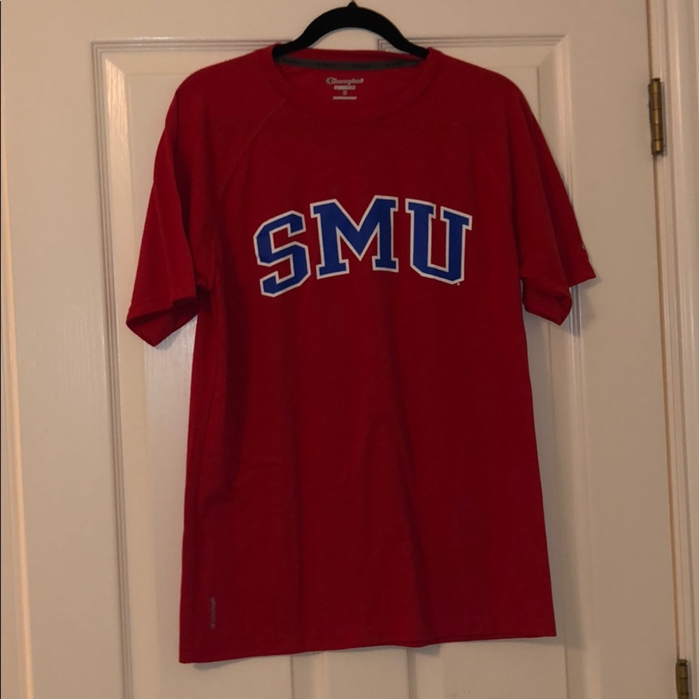 Red SMU University T shirt